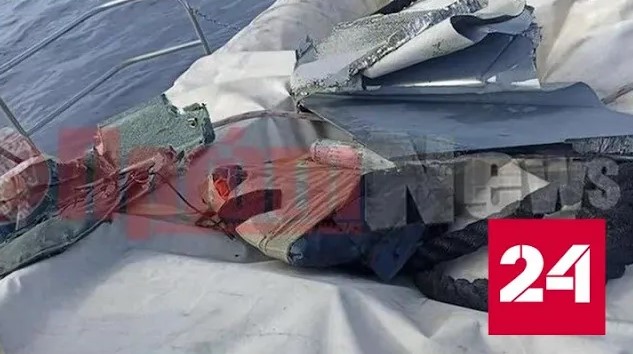 Спасатели подняли обломки упавшего в море греческого истребителя - Россия 24