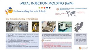 INDO MIM Technical Webinar on Metal Injection Molding