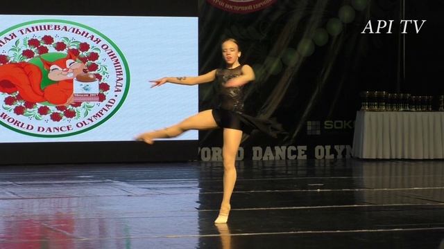 Анна Волкова - Jazz - Джаз - Соло - Всемирная Танцевальная Олимпиада