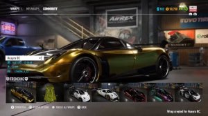 Buying a new Pagani Huayra BC (NFS Payback)