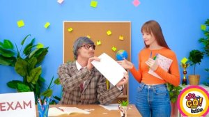 СМЕШНЫЕ ЛАЙФХАКИ ДЛЯ ШКОЛЫ || Безумные Крафты И Школьные Принадлежности С 123 GO! GOLD