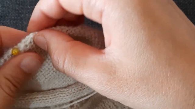 How to knit a baby bonnet 9~12months , knitting bonnet, 대바늘 아기 보넷 뜨기[Part3] смотреть онлайн