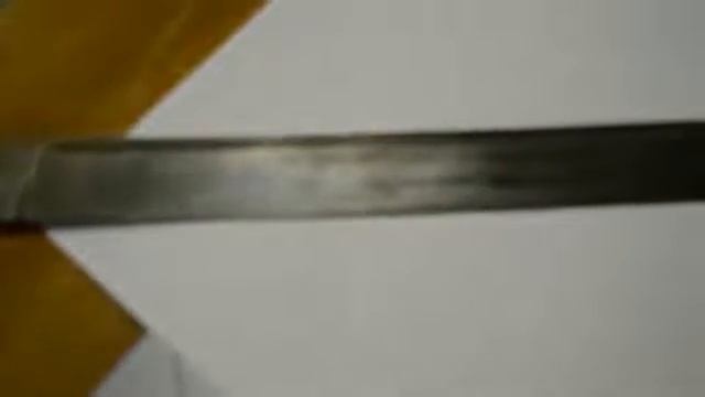 Клинок из тигельного булата Андрея Умерова согнули на 180 градусов. смотреть онлайн