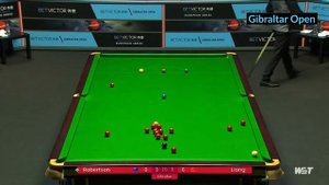 Нил Робертсон - Лян Вэньбо / турнир Gibraltar Open 2022 / СНУКЕР / 24-26 марта (Гибралтар)