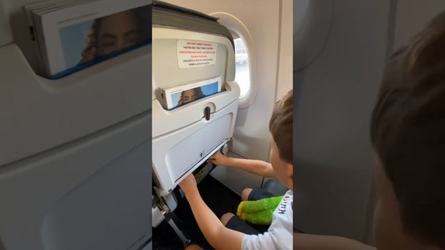 Летим с сыночком на самолёте Airbus A321 S7 Airlines из Сочи в Москву ?