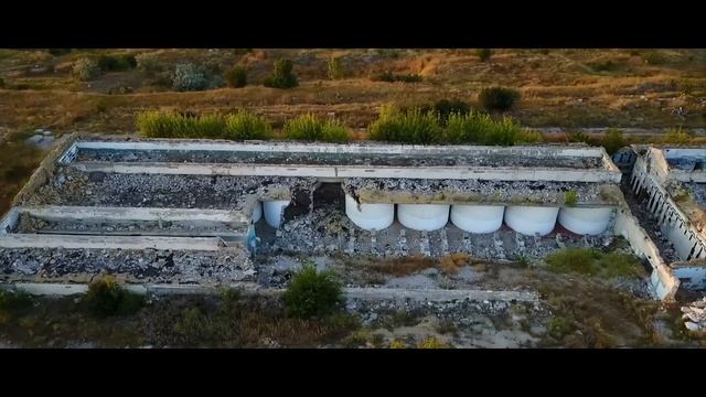 Винзавод в Крыму заброшенный в селе Зыбино Белогорского района DJI Mavic Pro