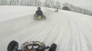 Winter kart/onboard Бровкин Кирилл г.Рязань/2 заезд 03/03/2013