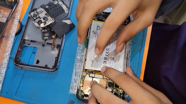 Замена экрана Restoring Vivo Y21 Cracked  Destroyed Phone Restoration