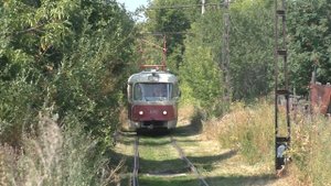 Екатеринбургский трамвай. Tatra T3SU №692 следует по маршруту №11