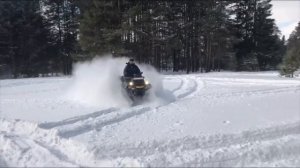 Тестим гусеницы Apache360 на BRP XMR1000