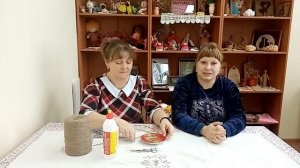 мастер класс "Джутовая филигрань"