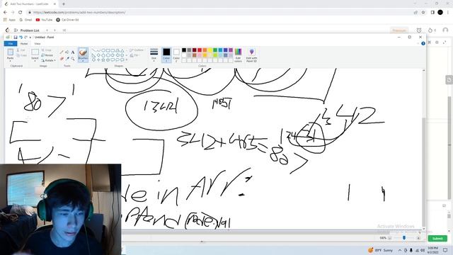 Simple Leetcode Solution - 2 (Add Two Numbers) - Python смотреть онлайн