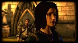 Каллен и Солона Амелл (романтическая кат-сцена) - Dragon Age Origins