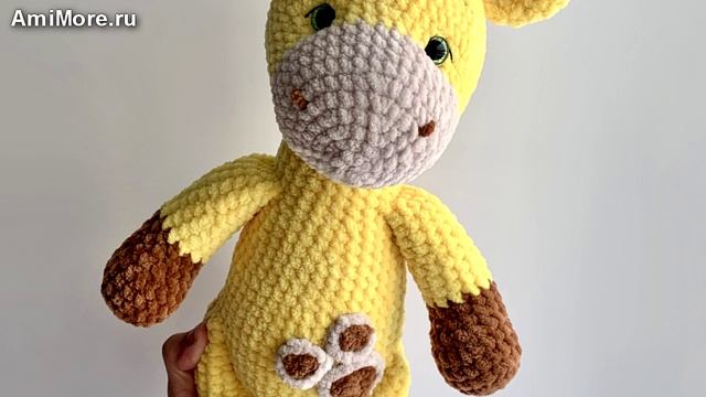 Амигуруми: схема Жирафик Генри | Игрушки вязаные крючком