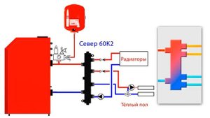 Кипит котёл. Обсуждаем в чем ошибка монтажа.