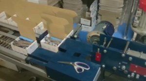 Производство балансировочных грузиков. Наклейка скотча.