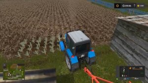 ТРАКТОР СЛОМАЛСЯ! ФЕРМЕР ПАШЕТ ЗЕМЛЮ НА ГЕЛИКЕ! Farming Simulator 17