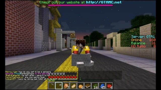 Minecraft GTA 5 server lets play ep 1_Im SO Rich! wNinten