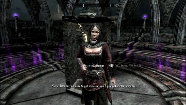 Elder Scrolls V: Skyrim - Dawnguard DLC Walkthrough Part 4 - Intro Serana смотреть онлайн