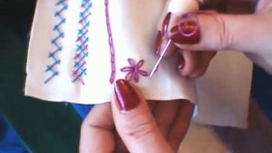 Декоративные стежки "Цепочка".wmv