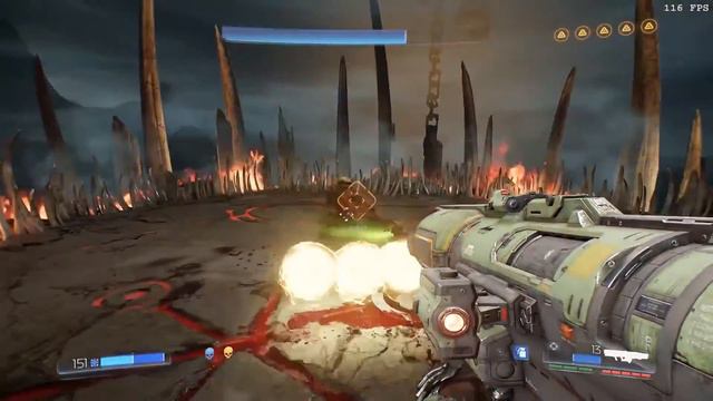 Doom 4 All Boss Fights (Все боссы)