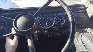 Тест аварийной сигнализации от одной кнопки/тумблера и заменённого отопителя дома на колесах ГАЗ-66