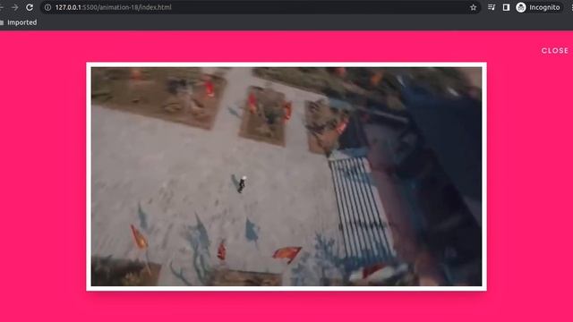 Video Modal with HTML, CSS, Javascript - App Stack