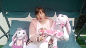 МК НА ЗАЙКУ ГОТОВ!/ОБЗОР ЗАЙКИ ПОНЧИКА. Зайка крючком. #вязание #обзор #зайка #review #helga