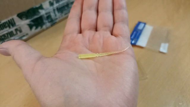 Распаковка посылки с силиконовой приманкой Major Craft Para Worm Aji-Pin по заказу Fmagazin смотреть онлайн