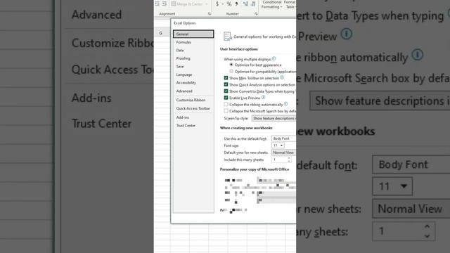 How to turn off table names in formulas in Excel! #excel