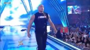 John Cena vs The Miz and The Rock 2011 HD