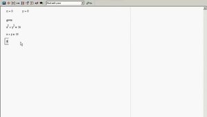 Приближенное решение систем уравнений в MathCAD 14 (30/34)