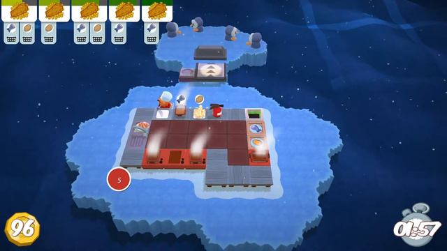 Overcooked | Готовим для эскимосов картошку и рыбу во фритюре (совместное прохождение)