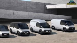 Kia New PV1, PV5, and PV7 Electric Van Concepts Launched At CES 2024 - Explained All Spec, Features