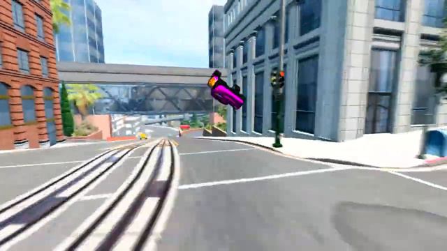 Epic Escape: Lightning McQueen vs Gigantic Ball Eater and McQueen-bots | BeamNG.Drive смотреть онлайн