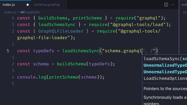 GraphQL schema file loading with GraphQL Tools смотреть онлайн