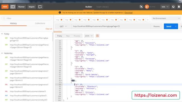 Server Side Pagination In Node js MySQL- Express RestAPIs + Sequelize ORM Pagination Filtering Sort