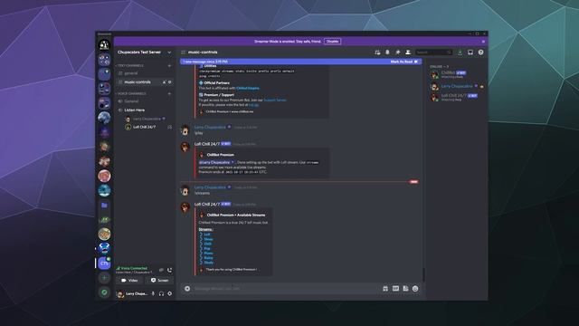 Chillbot Music Bot 2021 SETUP Guide - Stream Lofi Tunes / Rainy Relaxation смотреть онлайн
