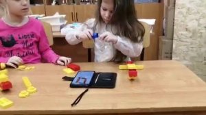 качели из Лего