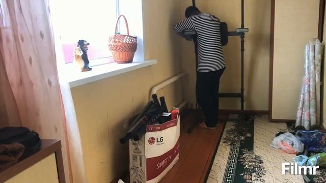 Пробиваем путь сквозь снега! Тренажерный зал в деревенском доме. смотреть онлайн