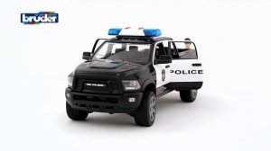 Полицейский внедорожник Bruder RAM 2500 (02505) с фигуркой полицейского