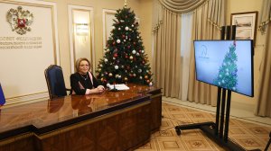 Валентина Матвиенко пообщалась с детьми, чьи мечты исполнились в рамках акции «Ёлка желаний»
