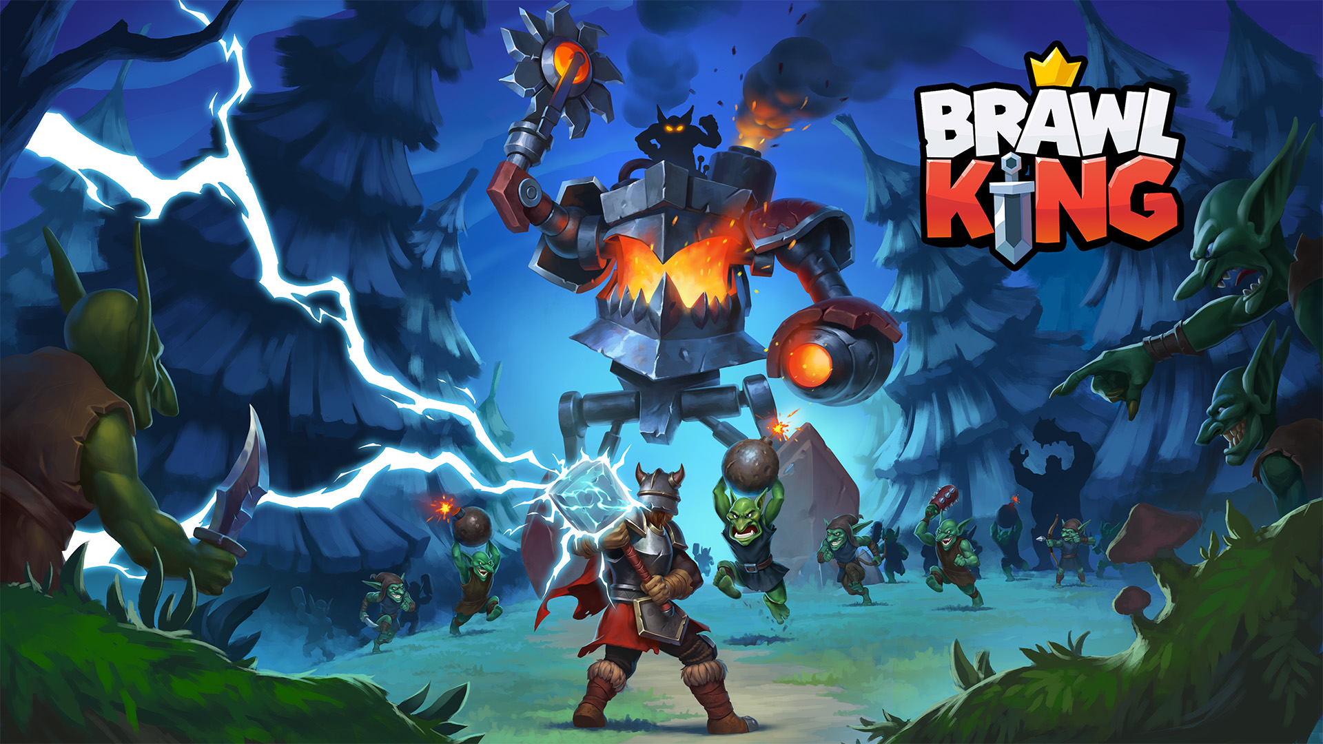 Brawl King Roguelike gameplay games for android - Brawl King Roguelike 