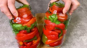 Самый Вкусный Острый Перец на Зиму! Секрет в Маринаде!