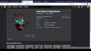 How To Get Iron Man’s Repulsors | Roblox Egg Hunt 2019