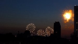 Салют в честь 300-летия Перми.