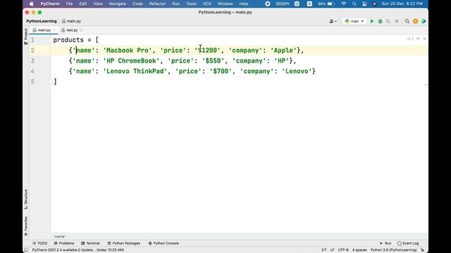 Dictionary in Python ? Python Create and Use Dictionary with Examples ? Python Hashmap