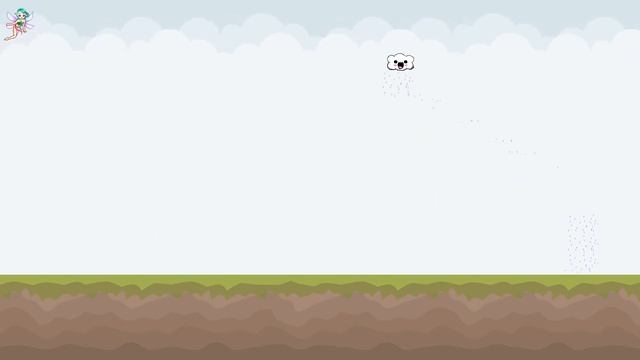 Game prototype: cloud rain mouse control (Python + Pyglet/OpenGL) смотреть онлайн