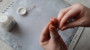 Ландыши из холодного фарфора. Подробный мастер класс.