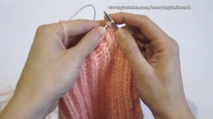 Вязание спицами. Объемная шапка с двума отворотами. Шапка Такори.